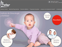 Tablet Screenshot of iprefer.com.ar